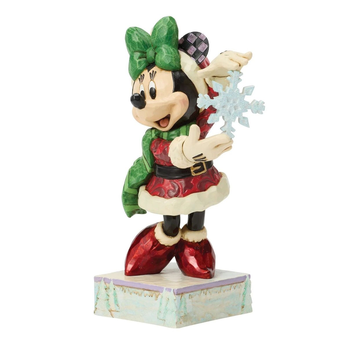Jim Shore Disney Traditions - 14cm Minnie with Snowflake