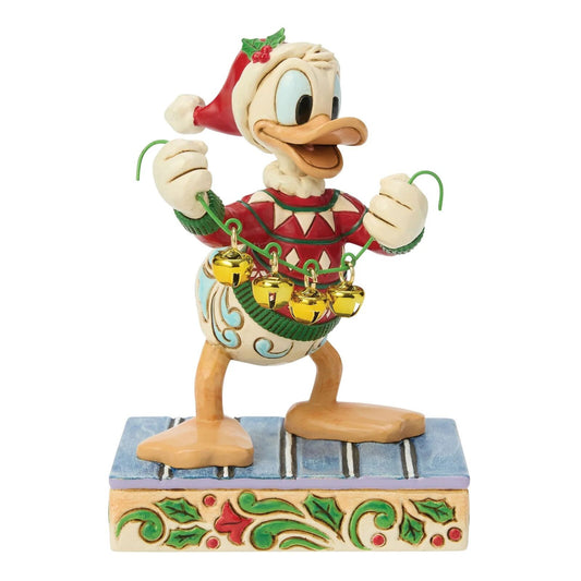 Jim Shore Disney Traditions - 12cm Donald Duck with Bells