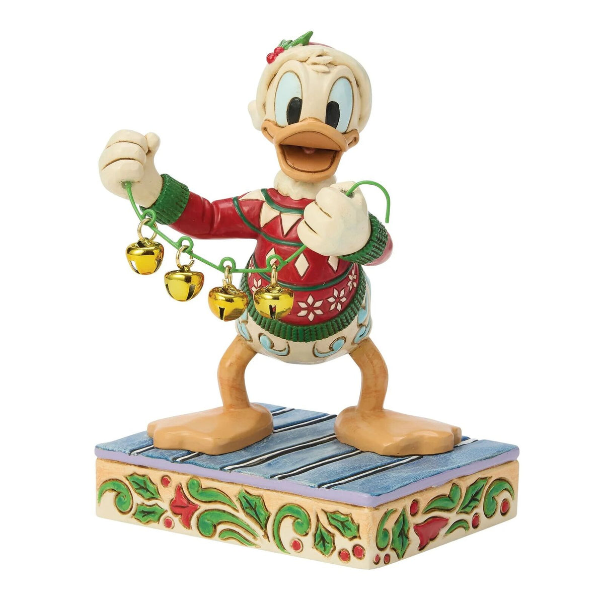 Jim Shore Disney Traditions - 12cm Donald Duck with Bells