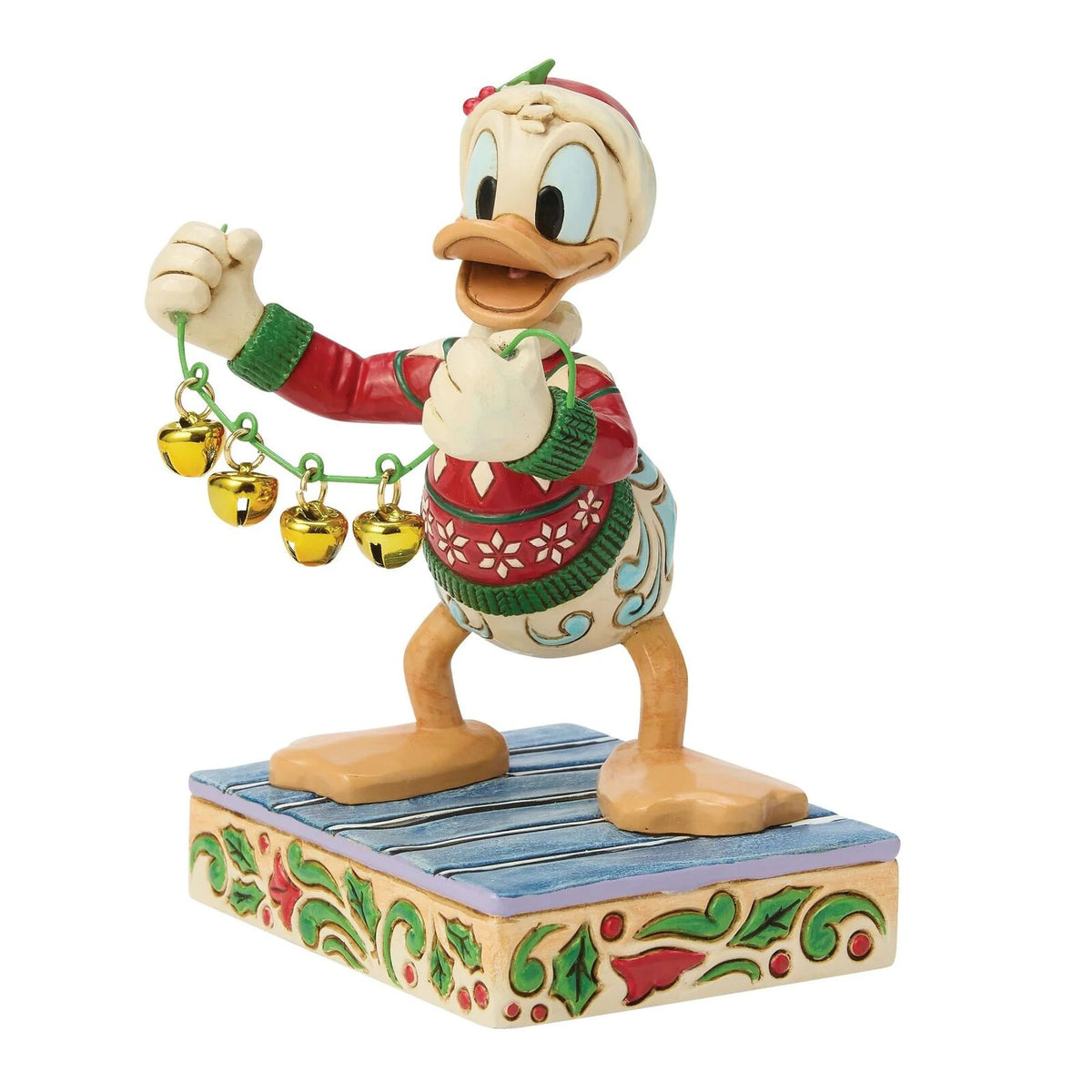 Jim Shore Disney Traditions - 12cm Donald Duck with Bells