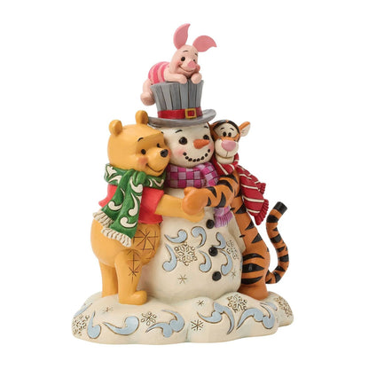 Jim Shore Disney Traditions - 18cm Pooh & Friends Snowman