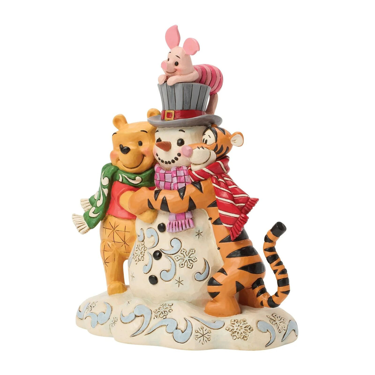Jim Shore Disney Traditions - 18cm Pooh & Friends Snowman