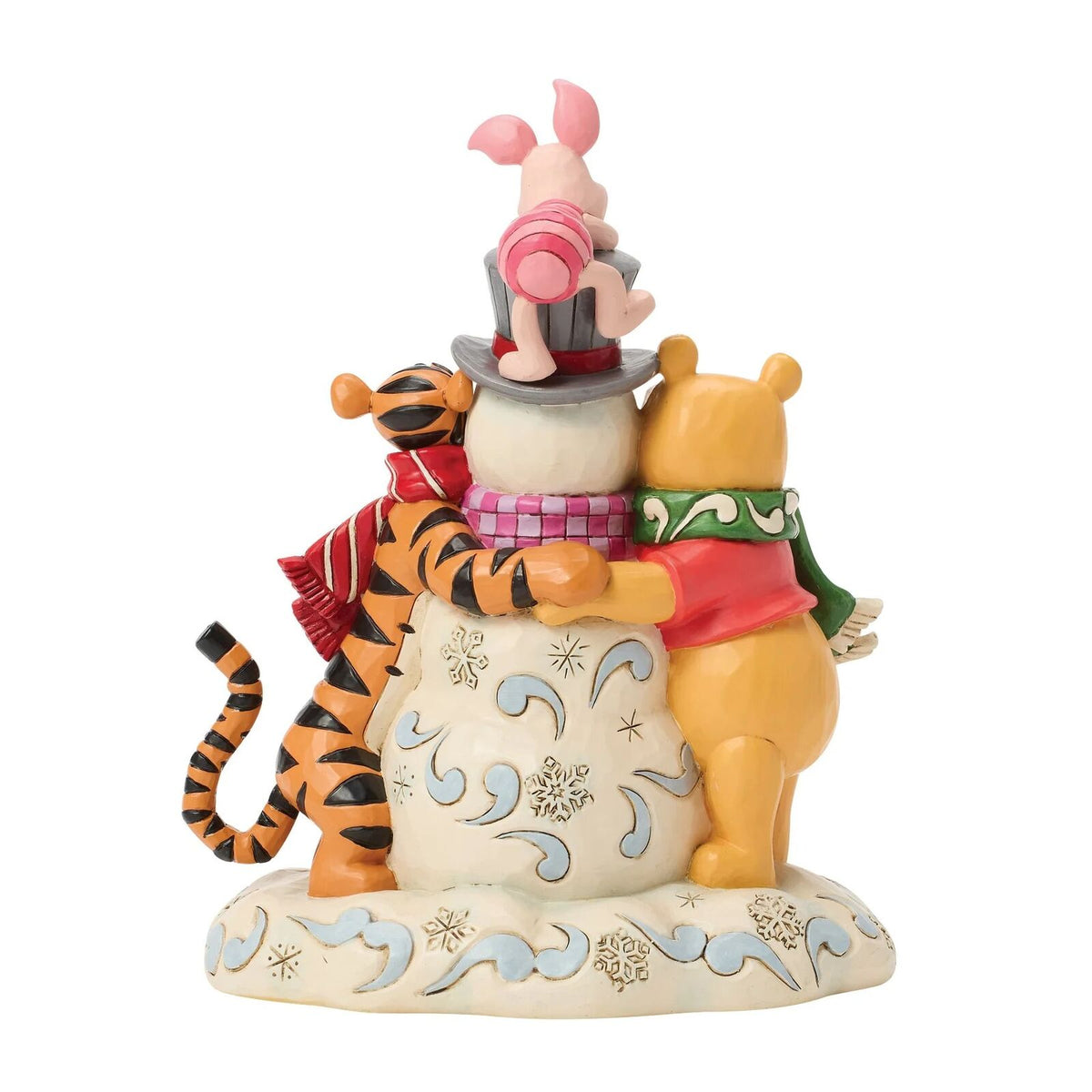 Jim Shore Disney Traditions - 18cm Pooh & Friends Snowman