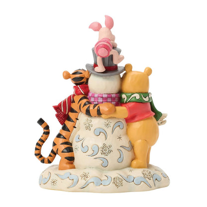Jim Shore Disney Traditions - 18cm Pooh & Friends Snowman