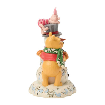 Jim Shore Disney Traditions - 18cm Pooh & Friends Snowman
