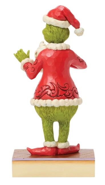 Grinch by Jim Shore - 22.5cm/8.86" Grinch with Hot Chocolate Mug