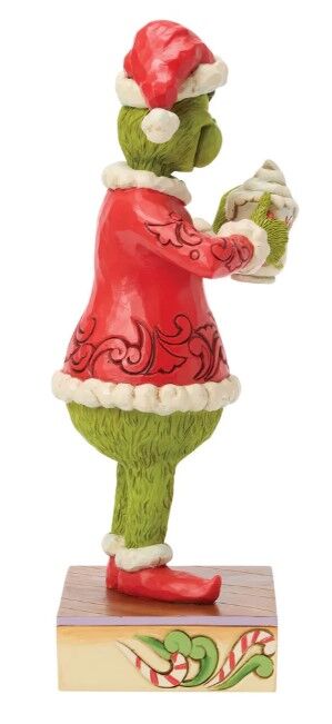 Grinch by Jim Shore - 22.5cm/8.86" Grinch with Hot Chocolate Mug