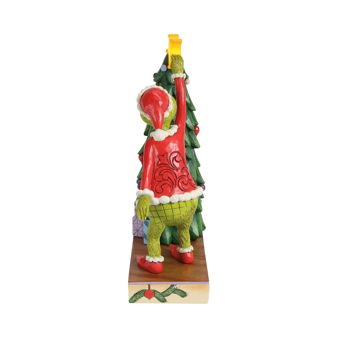Grinch by Jim Shore - 24.9cm/9.84" Grinchy Pulling Tree Star