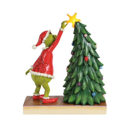 Grinch by Jim Shore - 24.9cm/9.84" Grinchy Pulling Tree Star