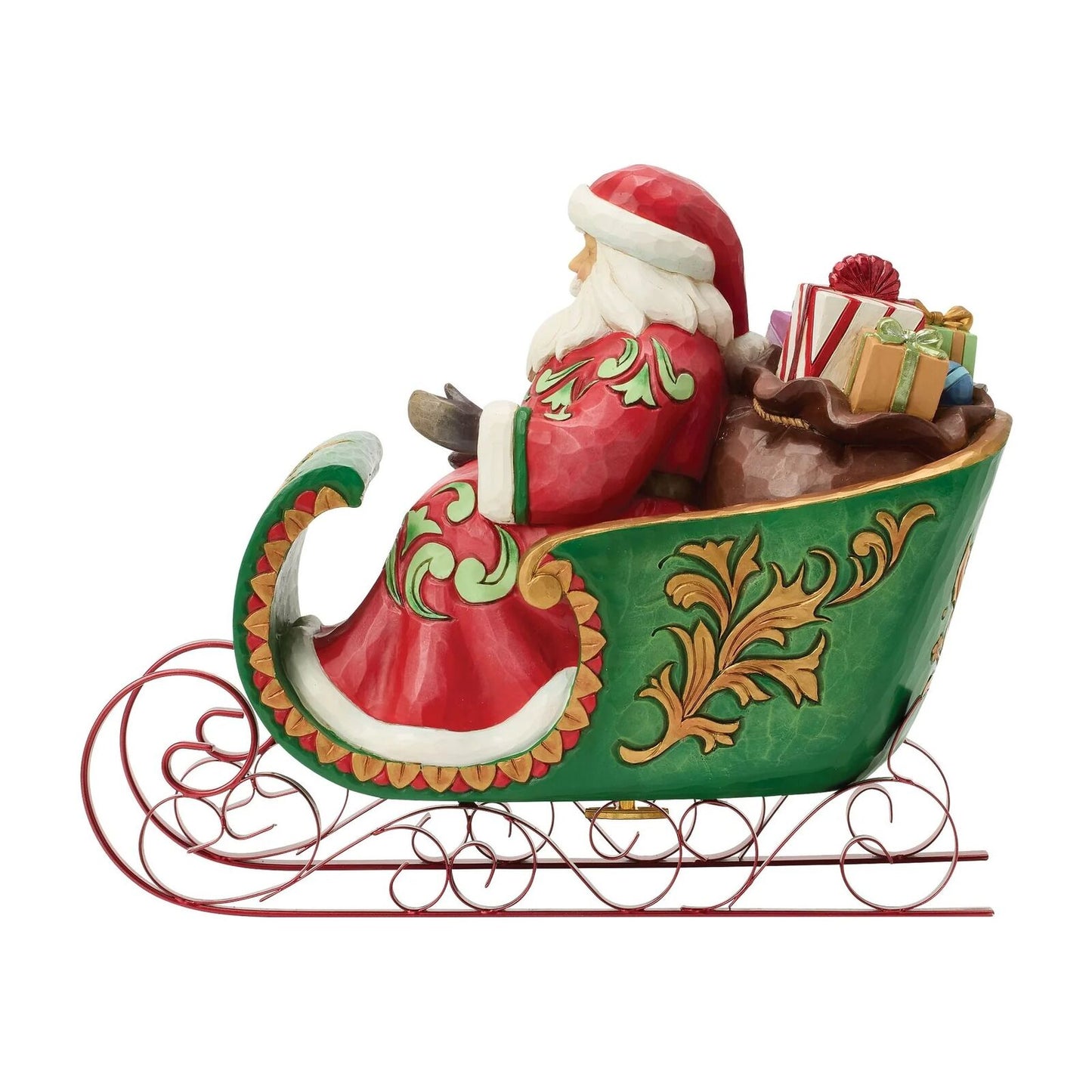 Jim Shore Heartwood Creek - Santa In Sleigh