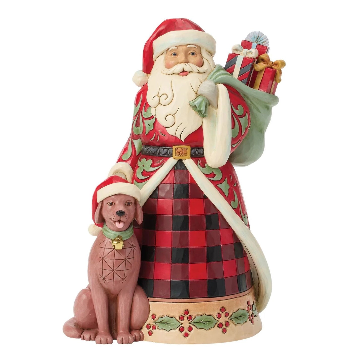 Jim Shore Heartwood Creek - Santa With Dog - PRE ORDER