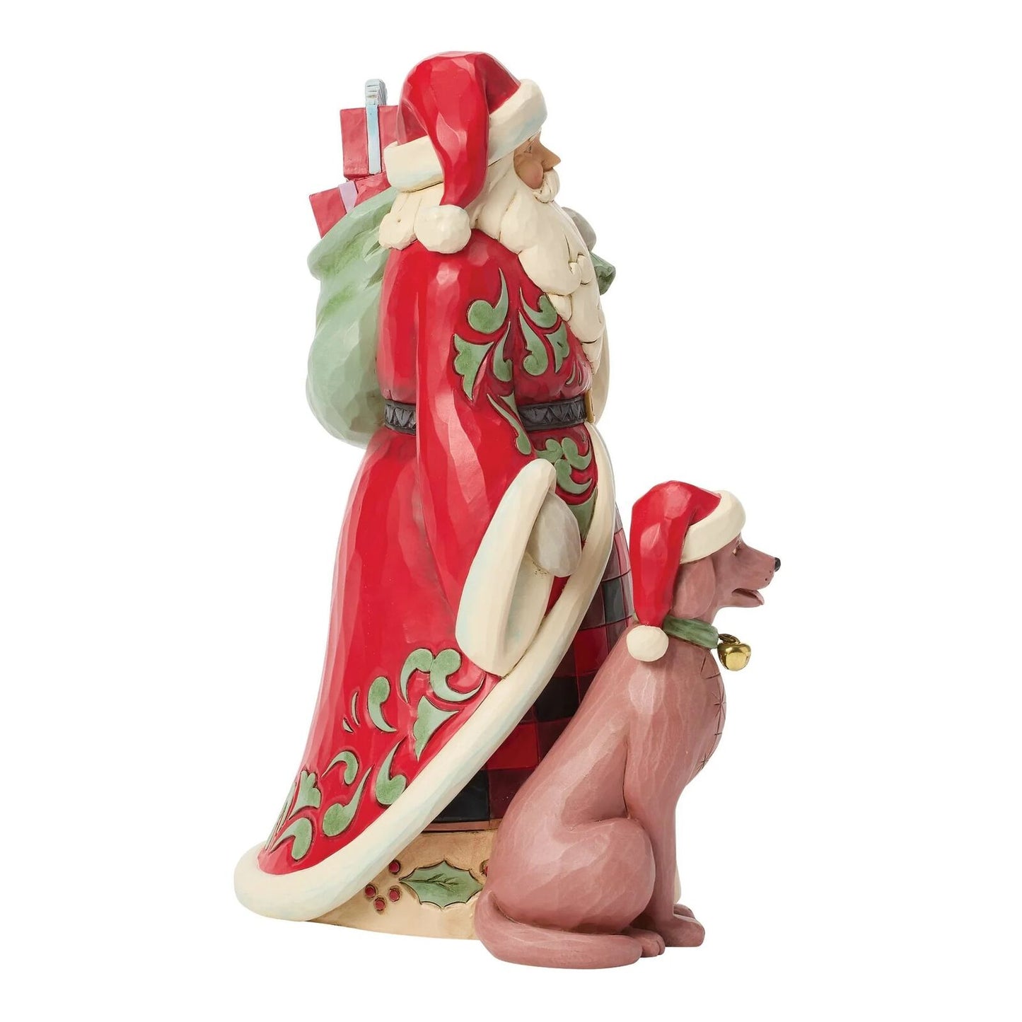 Jim Shore Heartwood Creek - Santa With Dog - PRE ORDER