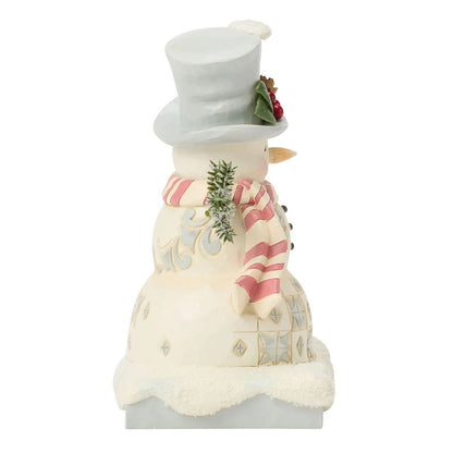 Jim Shore Heartwood Creek - 16cm Snowman Top Hat
