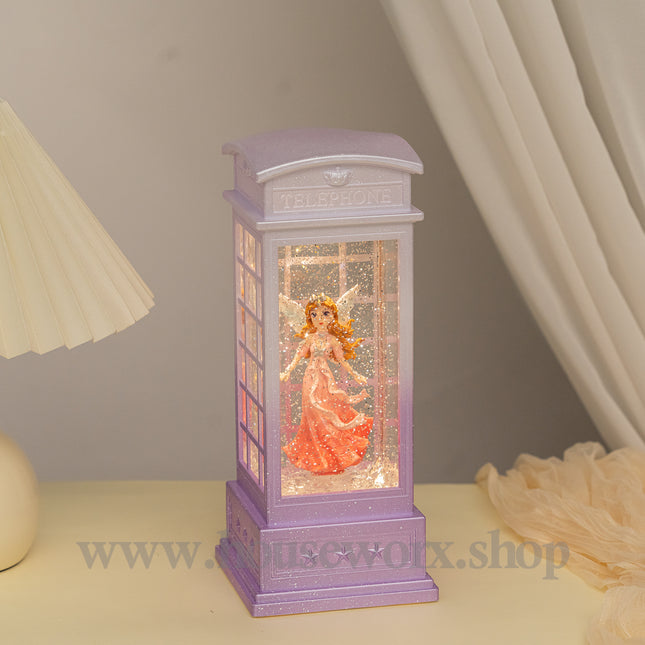 Arla Telephone Booth Purple