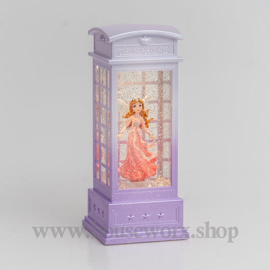 Arla Telephone Booth pink dress