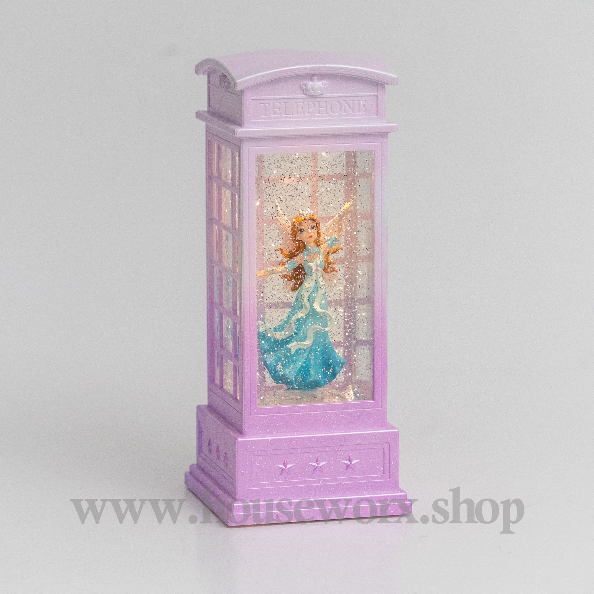 Arla Telephone Booth pink dress 1