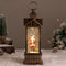 House christmas snow globes santa