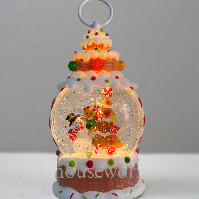 Candy tree snowman