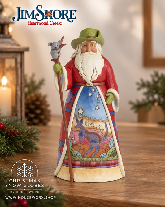 Jim Shore Heartwood Creek - Australia Santa