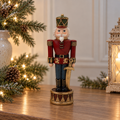 Sabre Captain Nutcracker Figurine