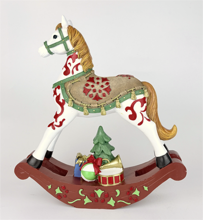 Rocky Rosewood Rocking Horse