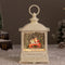 European christmas snow globe santa/car