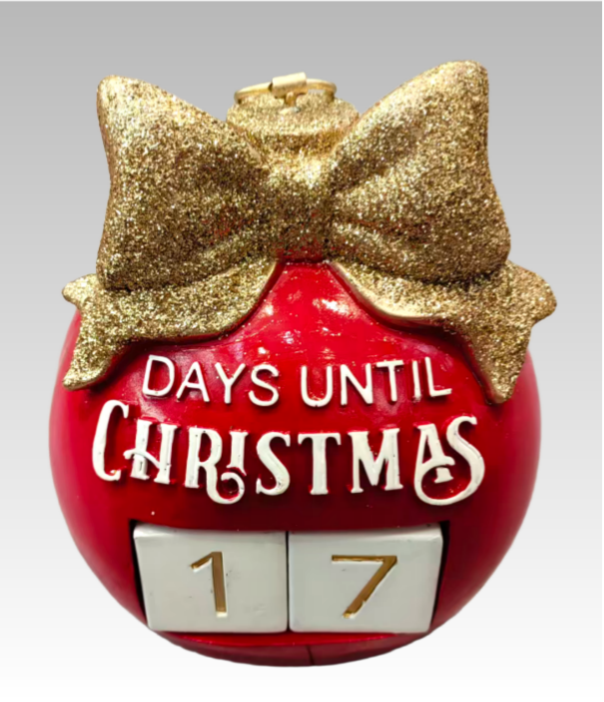 Are We There Yet? Christmas Countdown Bauble