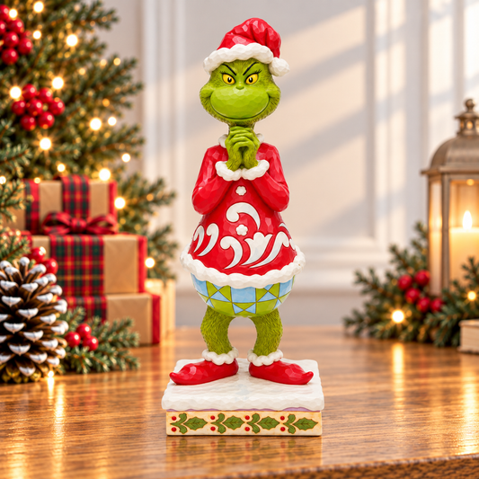 Grinch by Jim Shore - 50cm/19.75" Grinch With Hands Clenched Statue