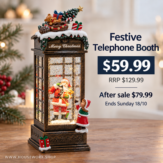 Festive Telephone Booth