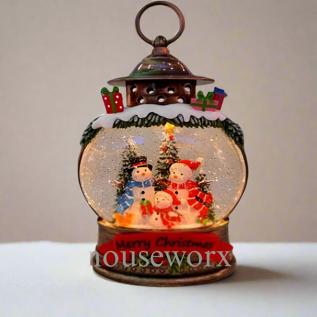 festive oval snowman