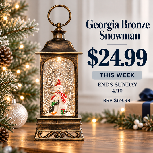 Georgia Bronze Snowman