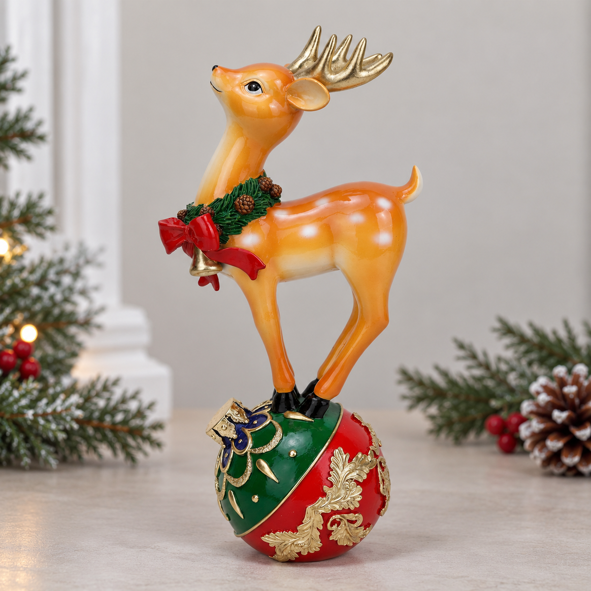 Jingle Jasper Reindeer on Bauble