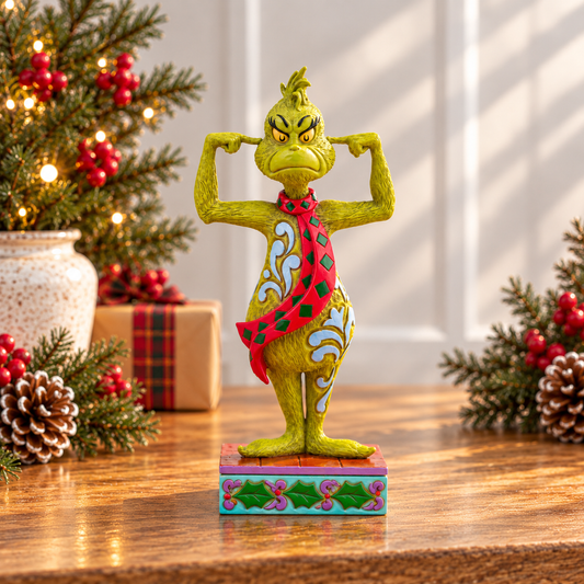 Grinch by Jim Shore - 18cm/7" Grinch Plugging His Ears