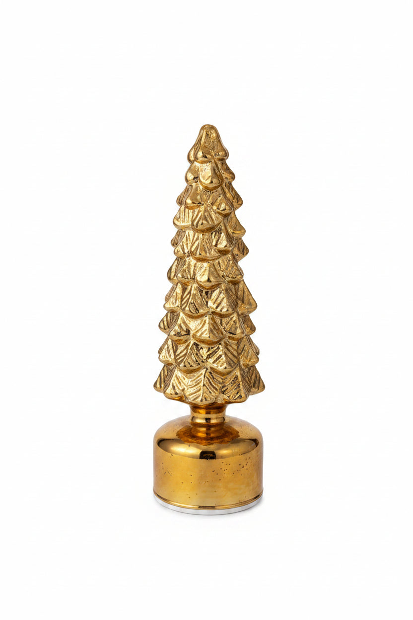 Mercury Glass Spinning Tree