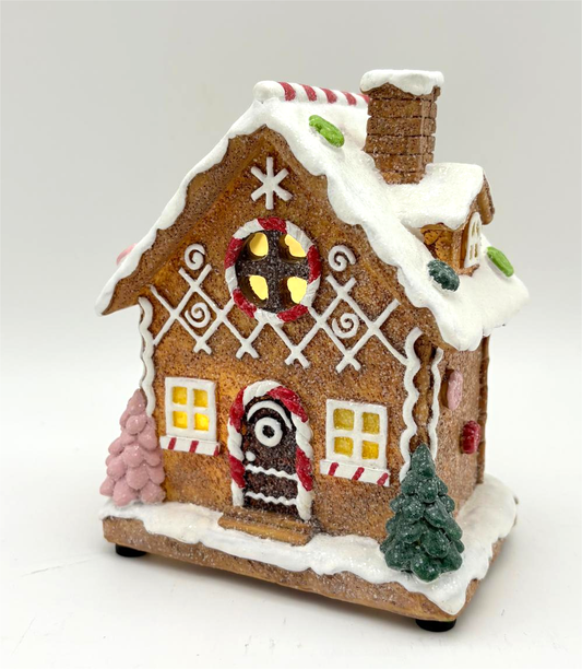 Sugar Plum Chalet Gingerbread House