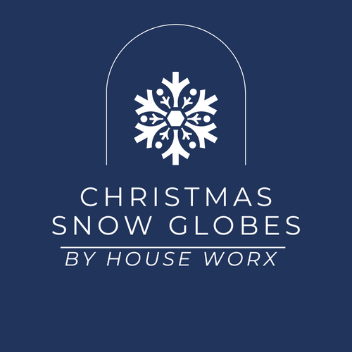  Christmas Snow Globes by House worX 