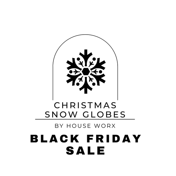  Christmas Snow Globes by House worX 