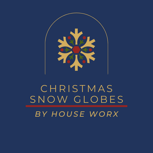  Christmas Snow Globes by House worX 
