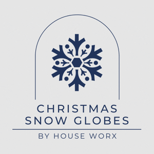  Christmas Snow Globes by House worX 