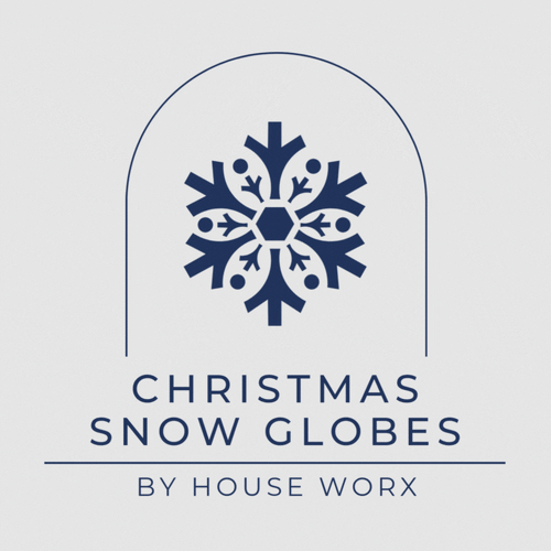  Christmas Snow Globes by House worX 