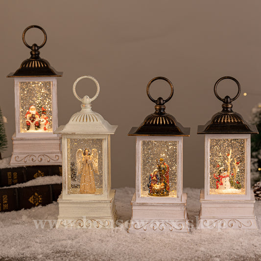 Manhattan christmas snow globe group