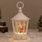 Nordic Hex Santa snow globe