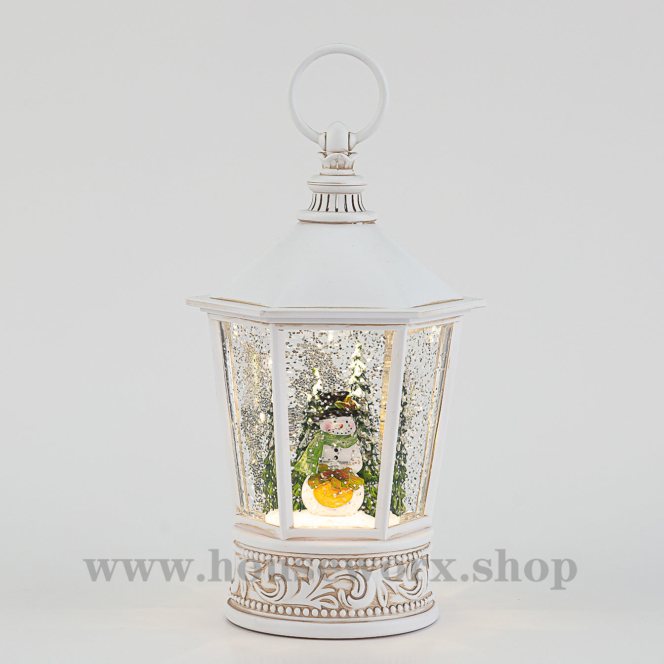 nordic lantern snowman