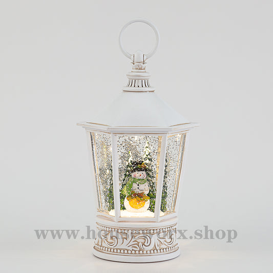 nordic lantern snowman