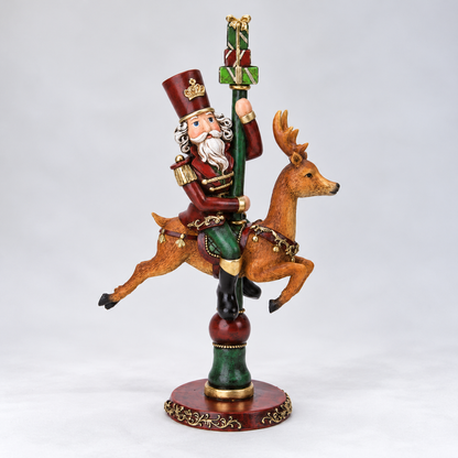 Carousel Ride Nutcracker Figurine