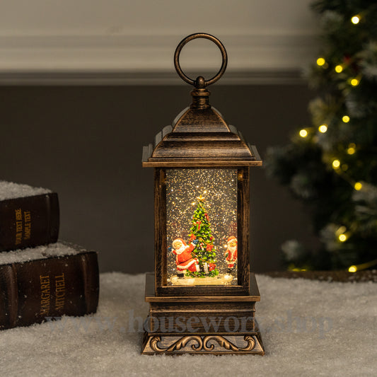 Oslo Christmas snow globe collection santa