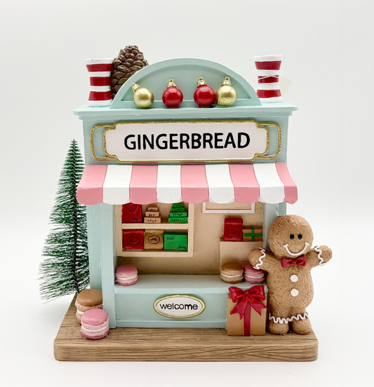 Gingerbread Sweet Shop Figurine
