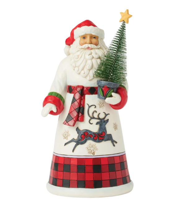 Jim Shore Heartwood Creek - Santa Delivers