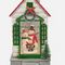 Snow House snowman snow globe