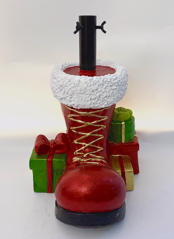 Boot Scoot Santa Tree Stand